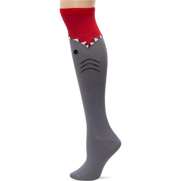 Accessories - Funny Shark Novelty Knee High Socks